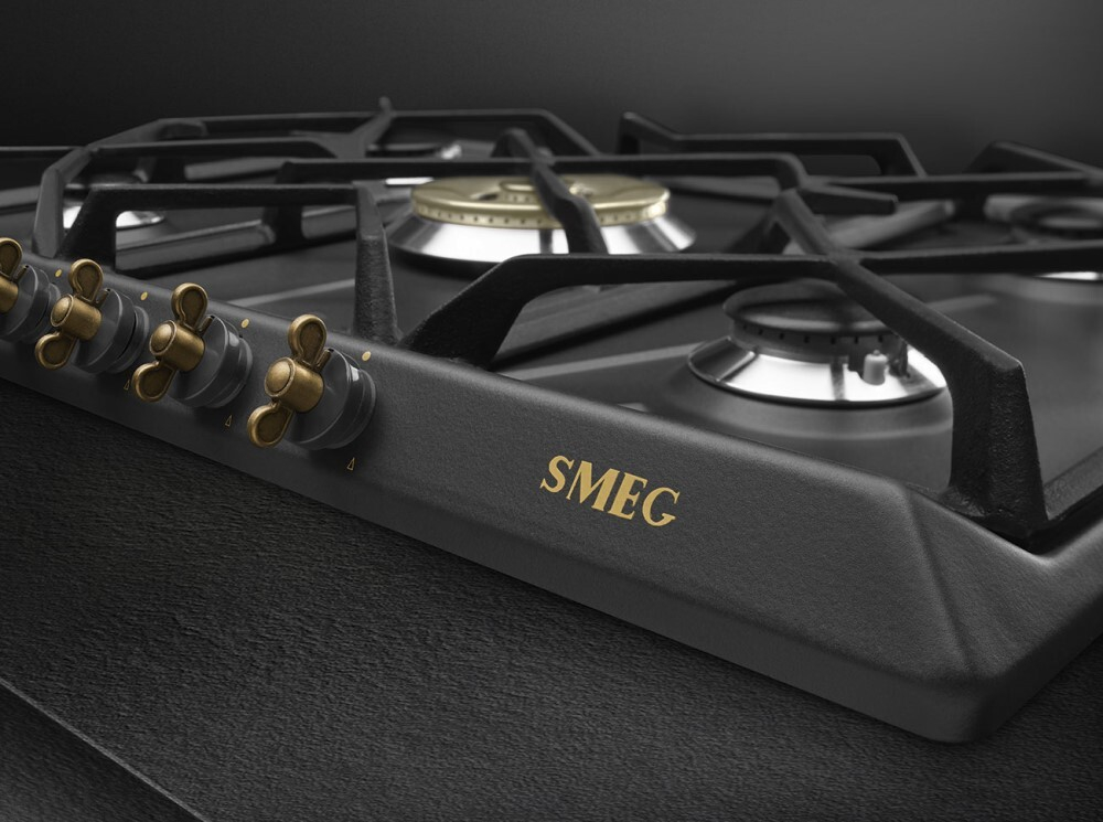Газовая варочная панель Smeg SRV876AOGH