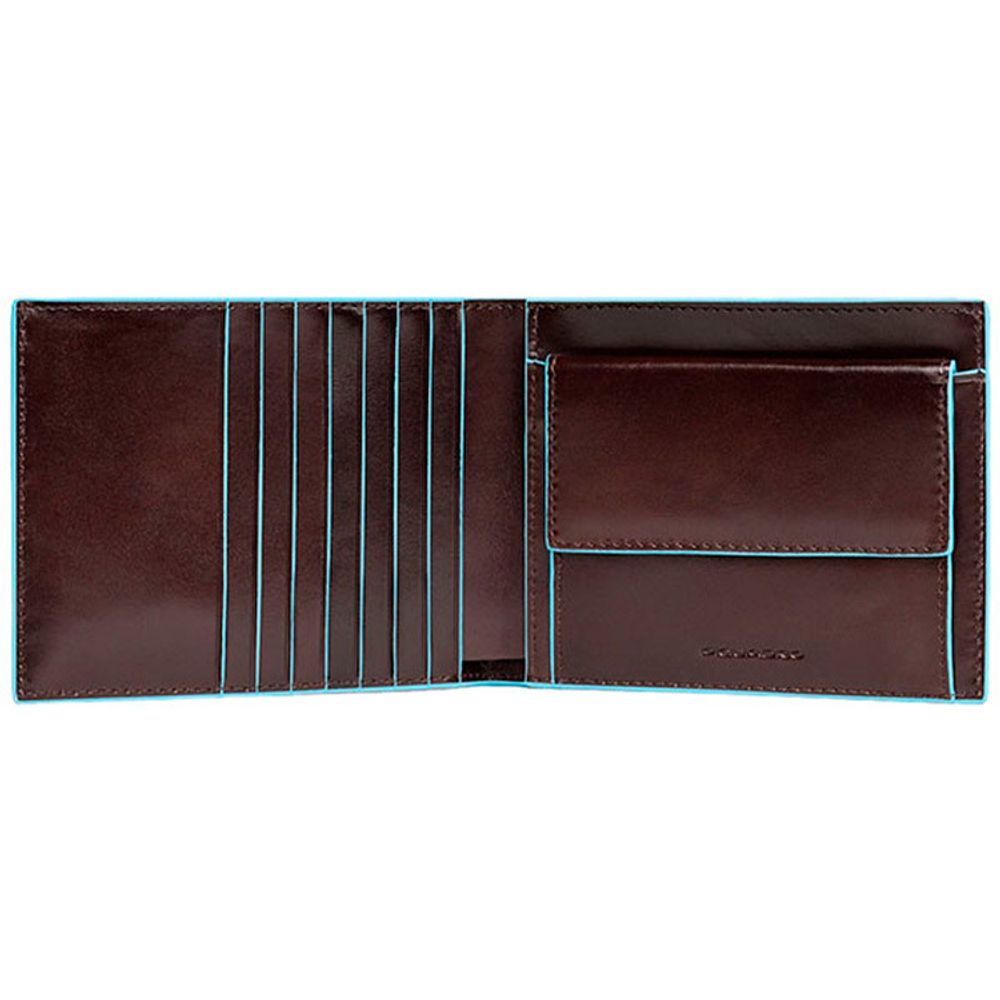 Кошелек мужской Piquadro Blue Square коричневый кожа (PU1239B2R/MO) 2