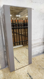 Дверь Входная Лабиринт GRAND С зеркалом Максимум Грей софт