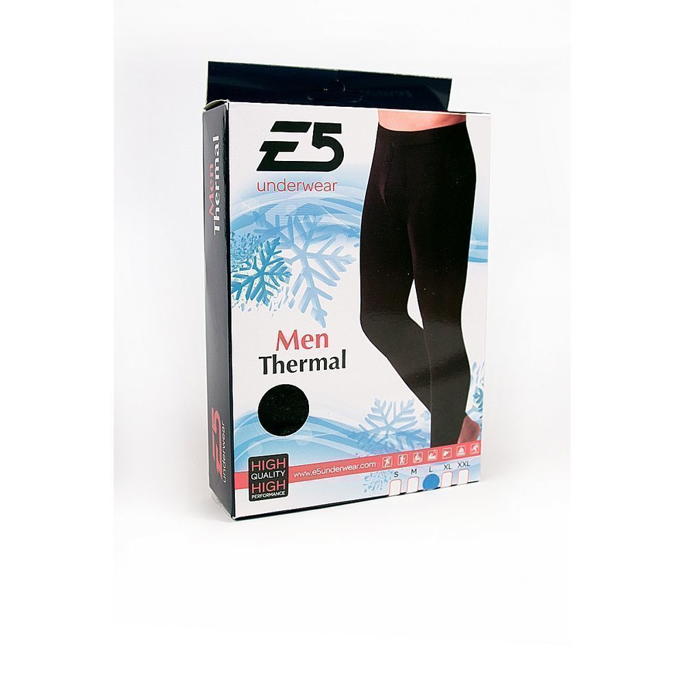 Термокальсоны мужские черные E5 Underwear