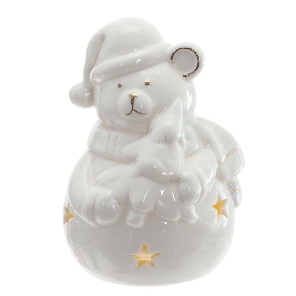 GAEM Фигурка декоративная "Медвежонок" с подсветкой (2хLR44), L7 W7 H12 см, 2в.