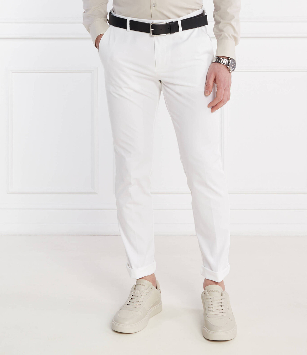 Брюки Kaito1_T BOSS BLACK - белый(50487754)