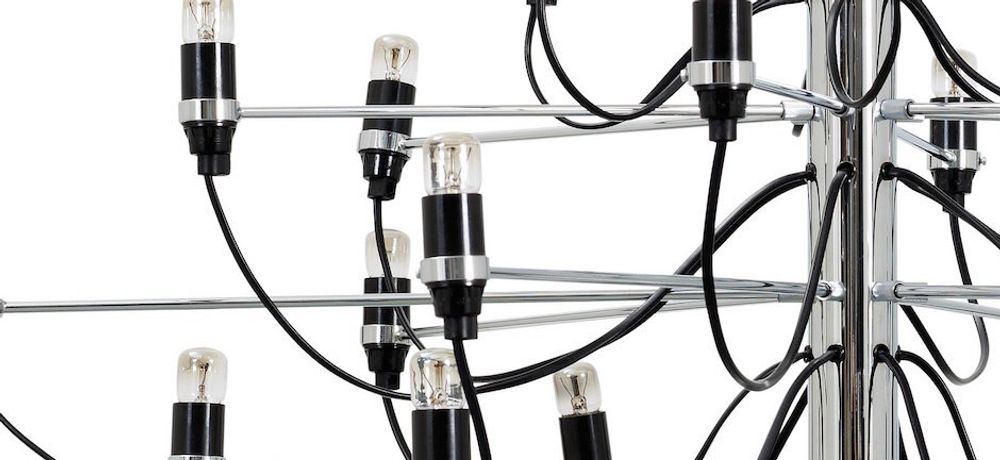 Люстра Flos 2097 50 Holder Chrome By Gino Sarfatti By Imperiumloft