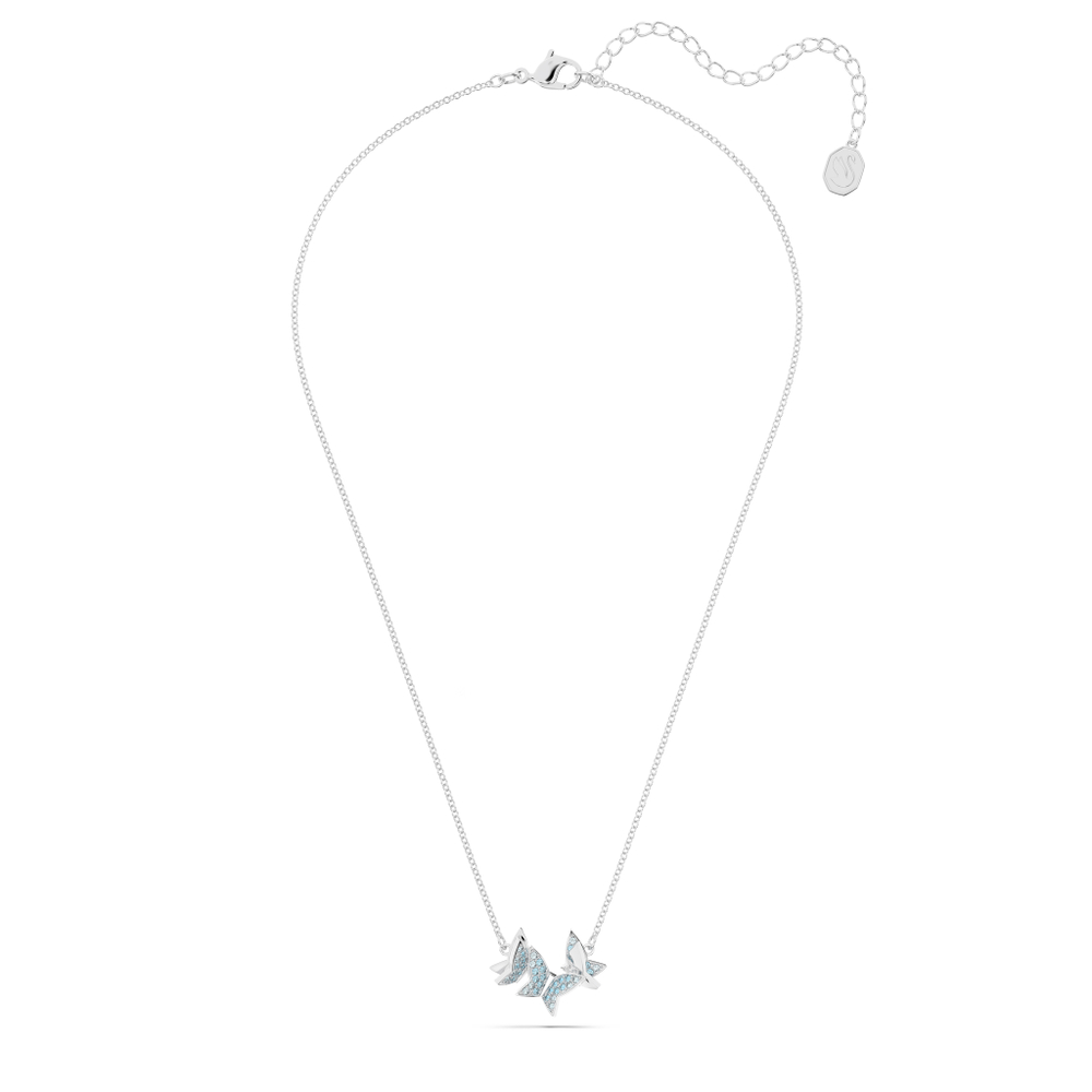 MP LILIA:NECKLACE S BLU/RHS