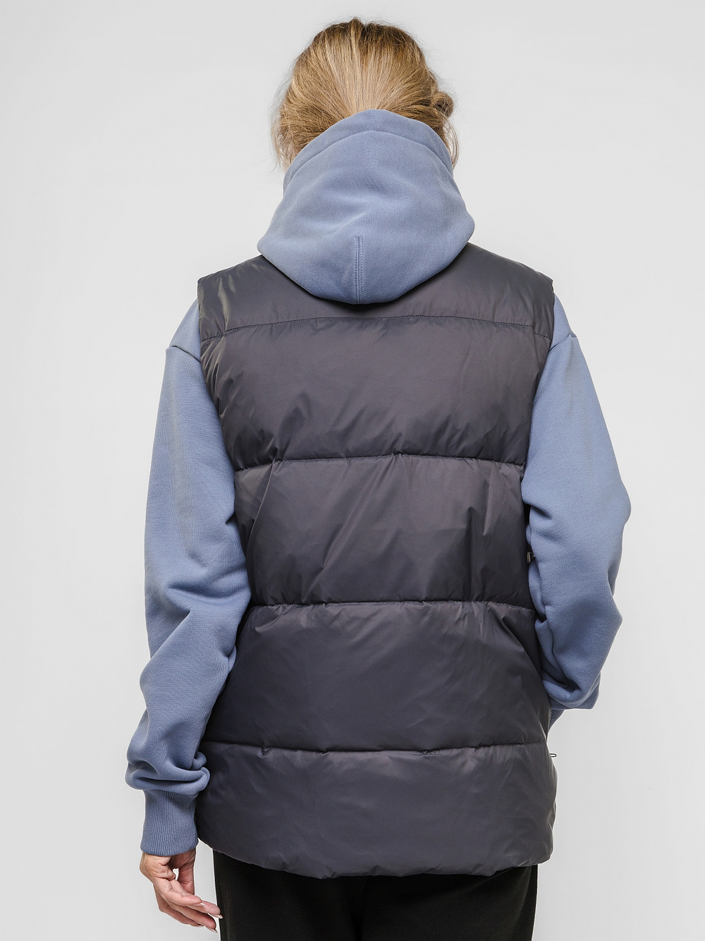 Жилет "НОХО" утеплённый, унисекс, цвет "Стальной ледник"