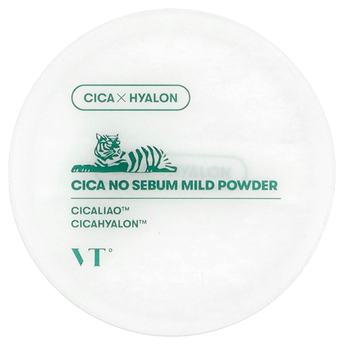 VT Cosmetics, Cica No кожного жира, мягкий порошок, 5 г (0,17 унции)