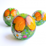 Шар звенящий Бабочка на лугу