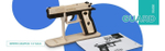 Пистолет GUARD PS-17 (STRIKER SR-17) от TARG - деревянный конструктор, сборная модель, 3d пазл