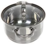 Кастрюля из нержавеющей стали MONICA 1,9л, индукция, DH14-16