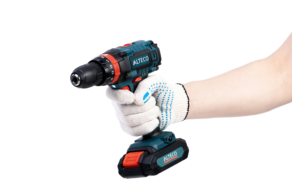 Аккумуляторная ударная дрель-шуруповерт ALTECO CID 2110.1