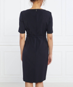 хлопковое платье daleah BOSS BLACK - темно-синий(50490041)