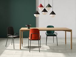 Стул Ror, 2 Frame, велюр, черный/зеленый