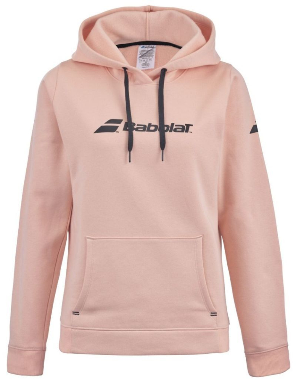 Детская теннисная толстовка Babolat Exercise Hood Sweat Boys - Pink