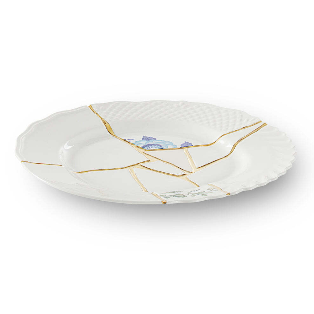 Тарелка обеденная Seletti Kintsugi №3 (27.5 см)