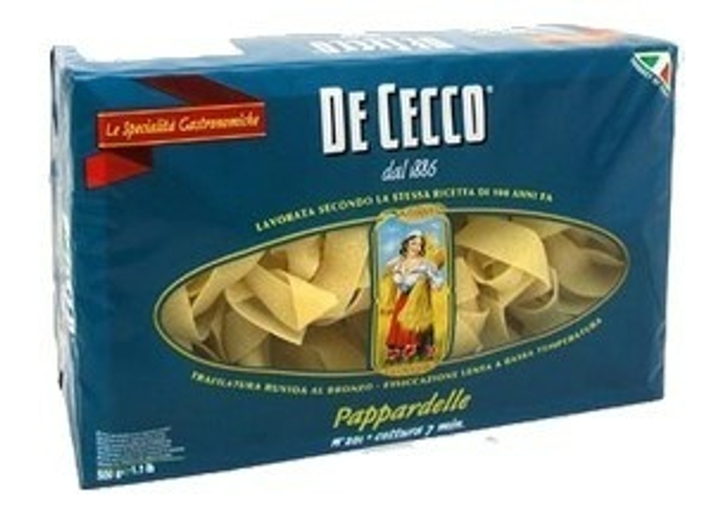 Макаронные Изделия De Cecco Паппарделле №201 500г
