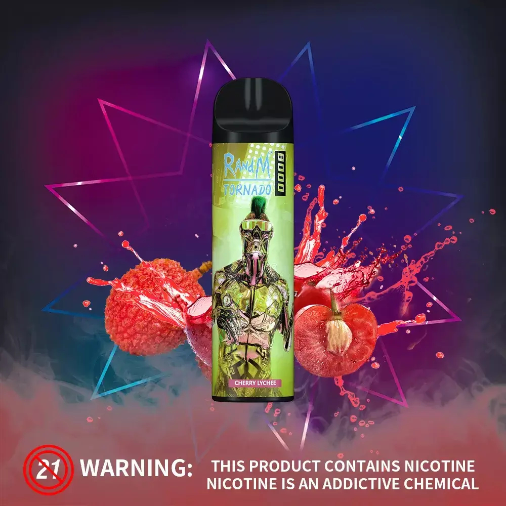 RandM Tornado 8000 - Cherry Lychee (5% nic)