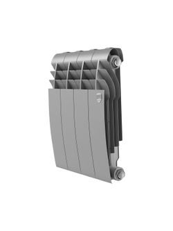 Радиатор Royal Thermo BiLiner 350 /Silver Satin - 4 секц.