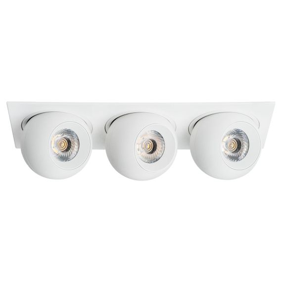 Комплект из светильника и рамки Lightstar Intero Ball (217536+217062+217062+217062) i536626262