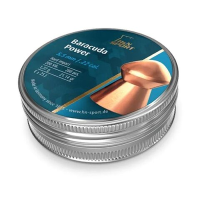Пуля пневм. 5,5 H&N Baracuda Power, 1,37г, 200 шт/бан