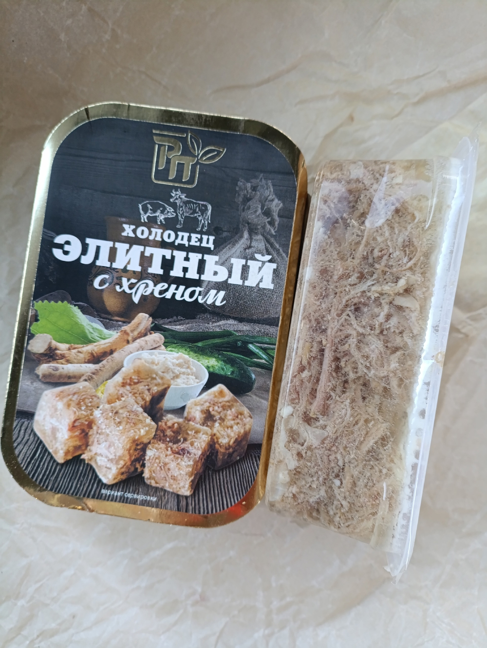 Холодец Элитный с хреном 350 гр