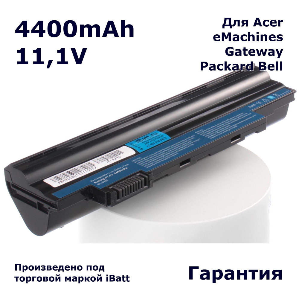 Аккумулятор iBatt 4400mAh, для AL10B31 AL10A31 CS-AC260NB