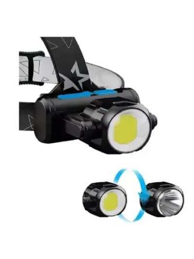 Фонарь налобный Космос H5WLi-On зарядка от USB