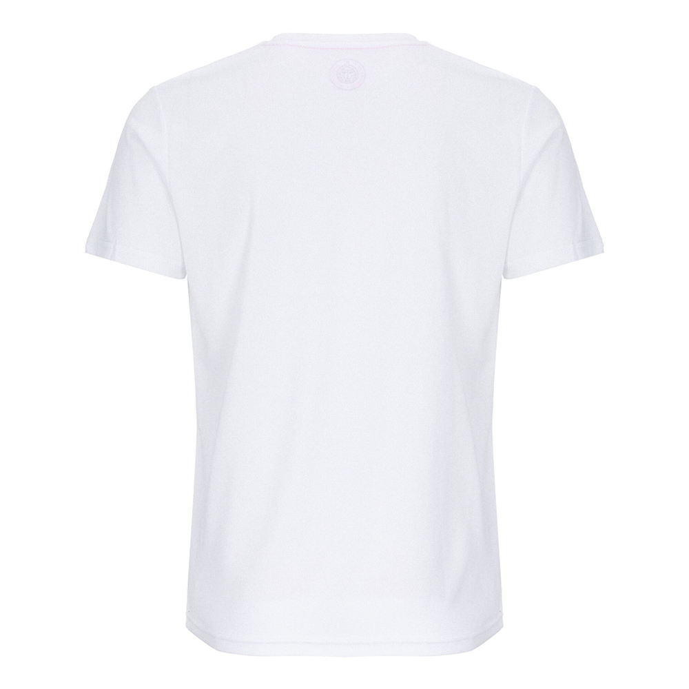 Мужское теннисное поло BIDI BADU Ted Tech T-Shirt Men - White, Black