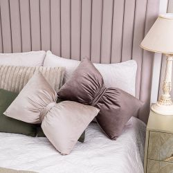 Подушка декоративная Бант Беж