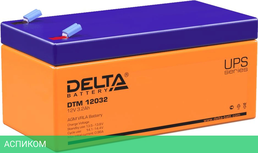Аккумулятор для ИБП Delta DTM 12032