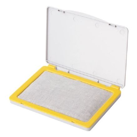 Штемпельная подушка Brauberg, 120*90, неокрашенная, пластиковый корпус