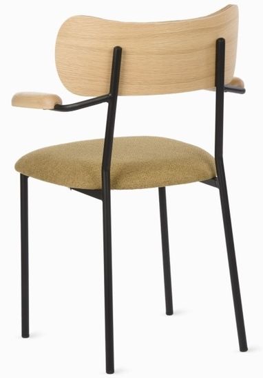 Обеденный стул Marla Arm c подлокотниками цвет бежевый