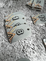 Номерки для ключей 3х5 см