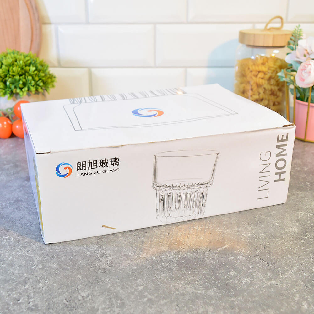 Набор стаканов 6шт 230мл, h8,1см, d8,4см, LXY5015-1