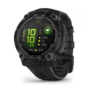 Умные часы Garmin Instinct 3 AMOLED 45 mm Black with Black Band