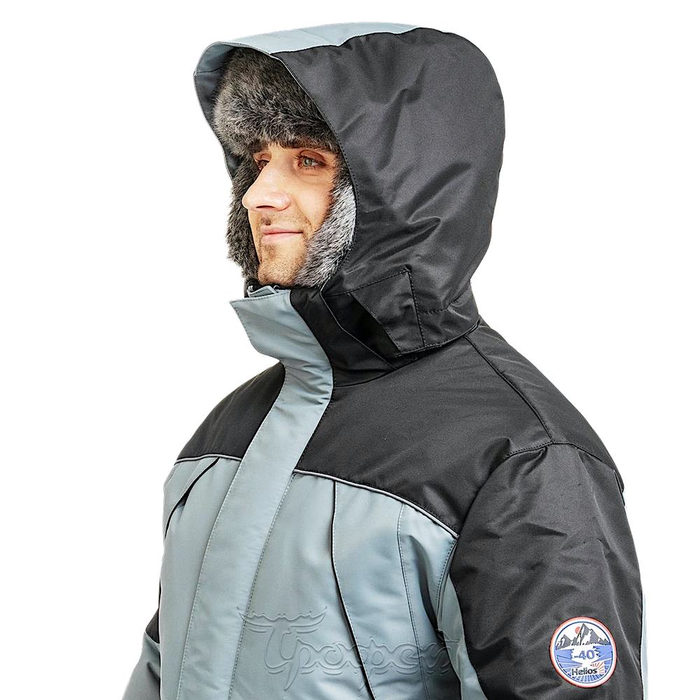 Костюм Helios зимний Чарыш Pro -40°С 10/10 Серый T-KSCP-L-LG -