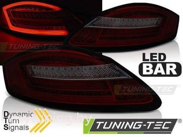 Задние фонари для Porsche Boxster 987 / Cayman 987 (05-08) LED Red Smoke