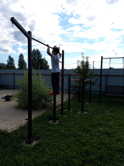 Монтаж уличных брусьев Sv Sport (УБ-3)