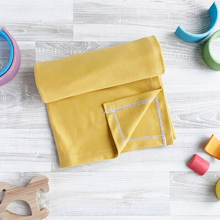 Плед-пелёнка Mjölk Mustard