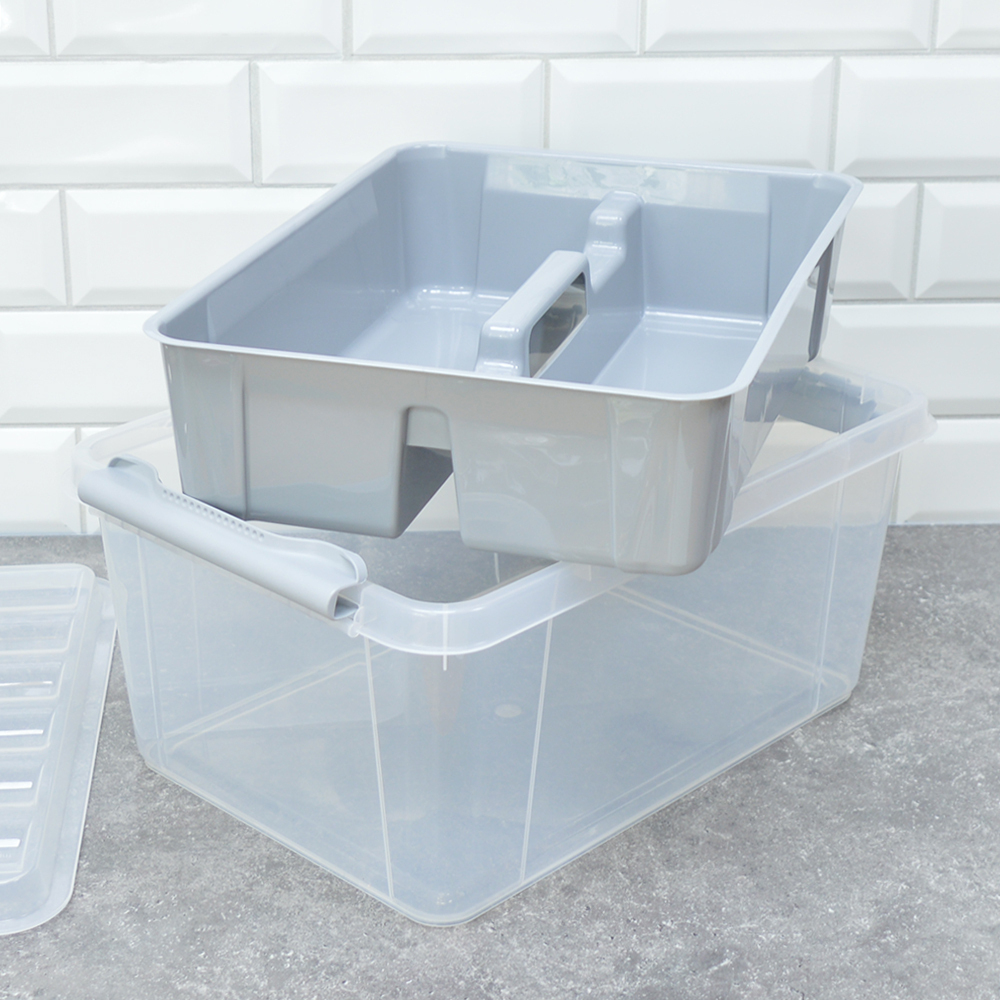 Ящик 15л "Профи" с вкладышем 410*295*183