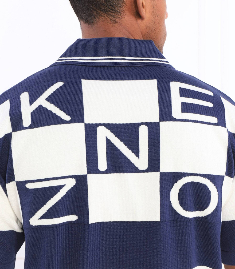 поло Kenzo - темно-синий(FD55PU3713CN)