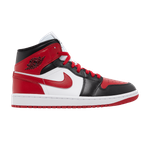 Кроссовки Jordan Air Jordan 1 Mid "Bred Toe" (Женская размерная сетка)