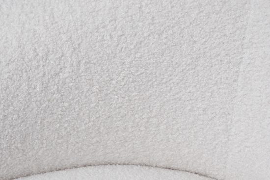 Кресло Monblan поворотное букле белое Hush000 93*90*70см