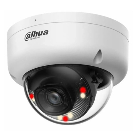 DH-IPC-HDBW1839E1P-A-IL-0360B-S6 Уличная купольная IP-видеокамера с ИК-подсветкой до 30м и LED-подсветкой до 30м