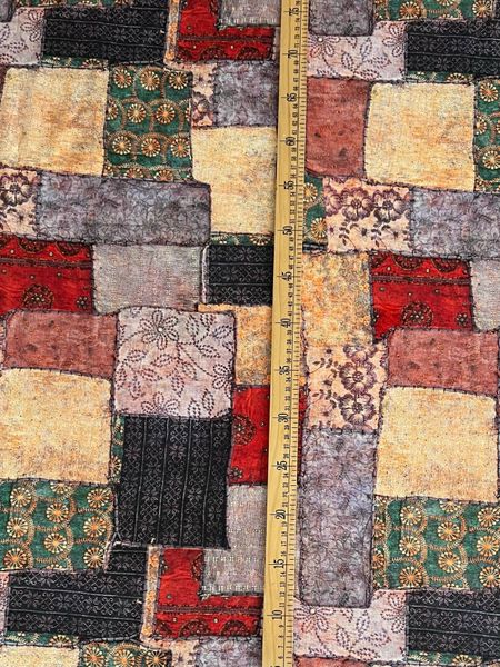 БАБУШКИНО ОДЕЯЛО, ИМИТАЦИЯ ПЭЧВОРКА, 100% хлопок 6