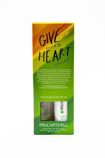 Paul Mitchell Набор Skinny (Разглаживающая сыворотка Super Skinny Serum, 150 мл и Gloss Drops, 100 мл)