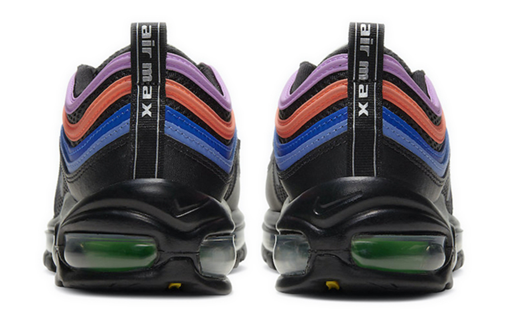 Кроссовки Nike Air Max 97 Black Multi (Женская размерная сетка)