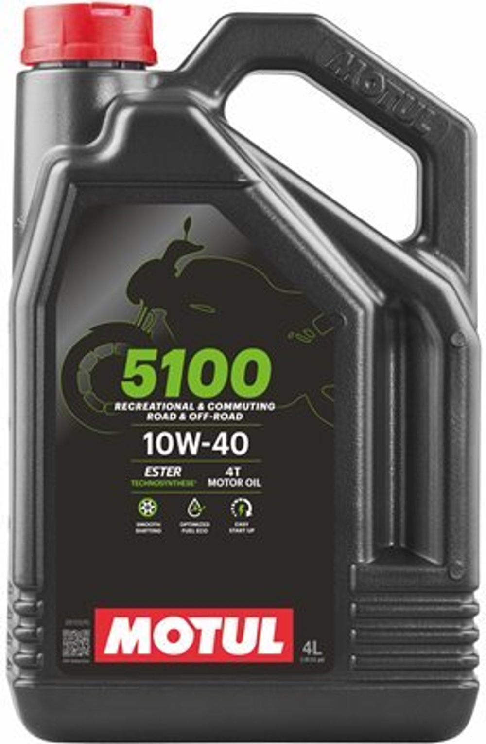 Моторное масло синтетическое MOTUL 5100 4T 10W40, 4л