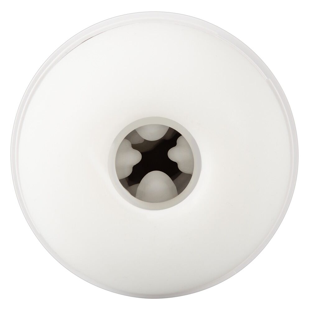 Белый мастурбатор Masturbator with 2 functions (Цвет: белый)