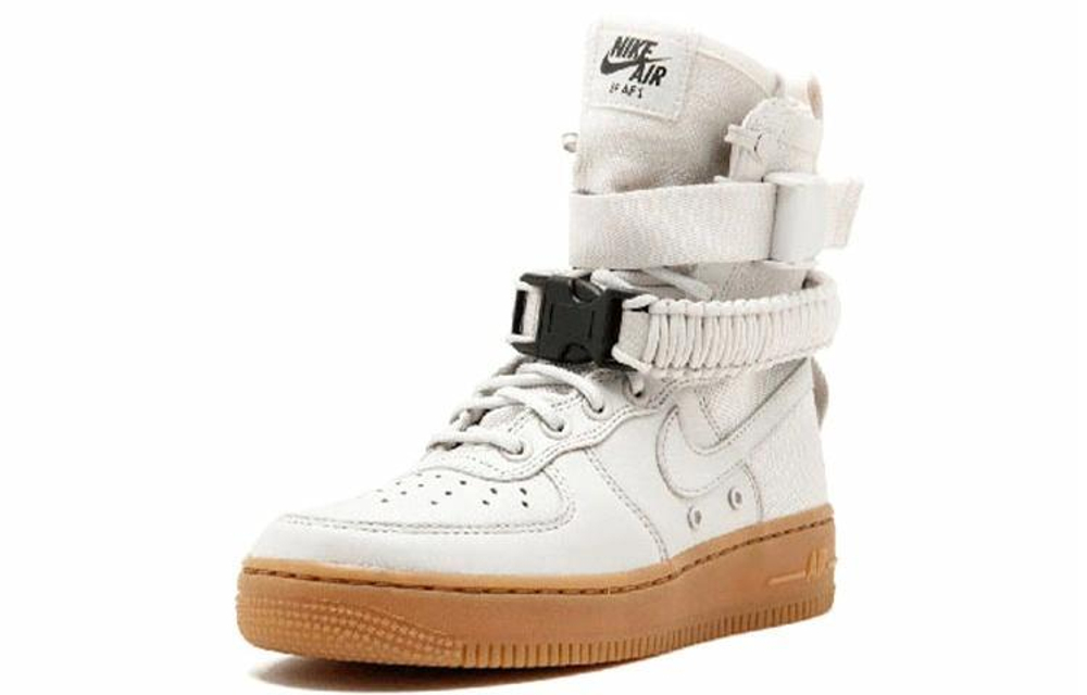 Кроссовки Nike Air Force 1 Light Bone (Женская размерная сетка)