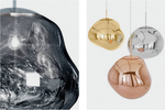 Подвесной дизайнерский светильник MELT by Tom Dixon (серебряный)